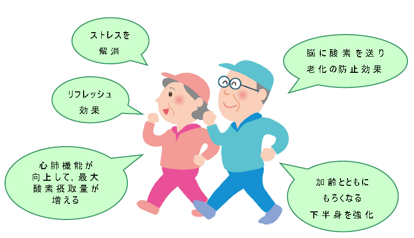 ウォーキングの効果