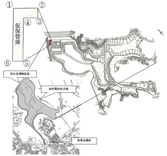 最終処分場仮保管庫