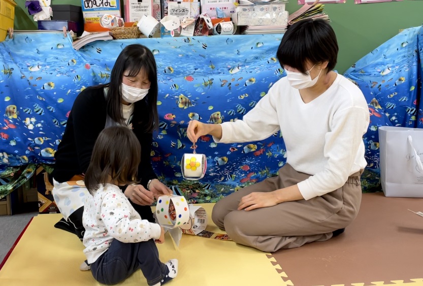 布施遊戯室の様子