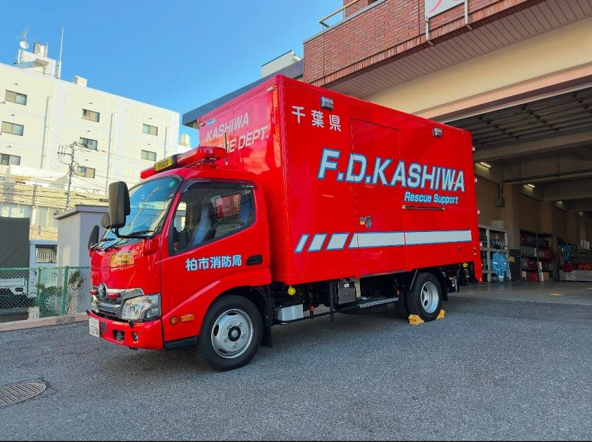 空気充填車