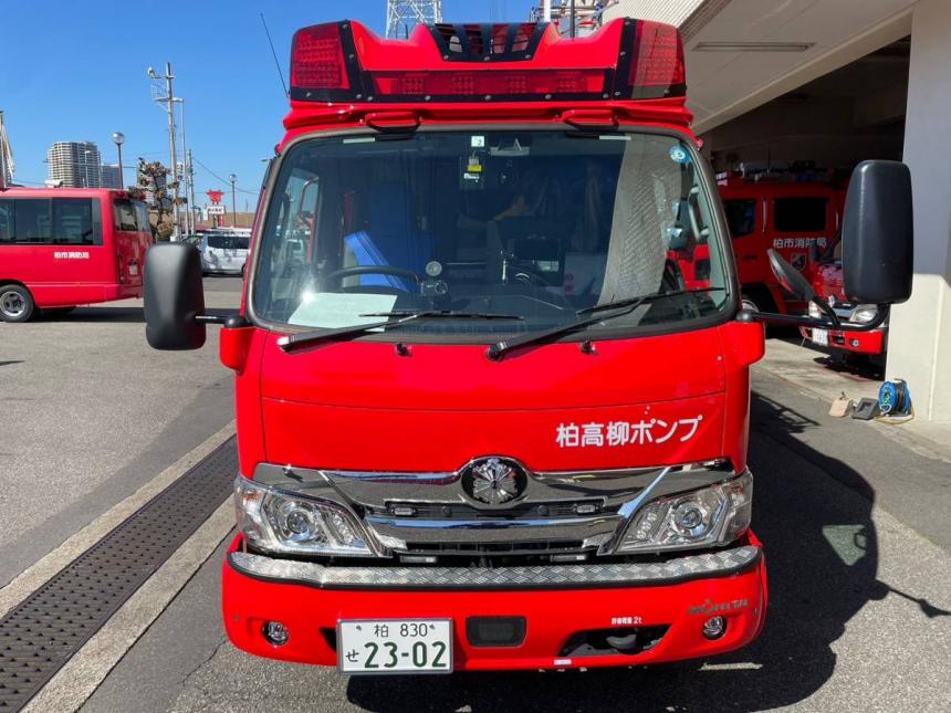 高柳消防ポンプ自動車1