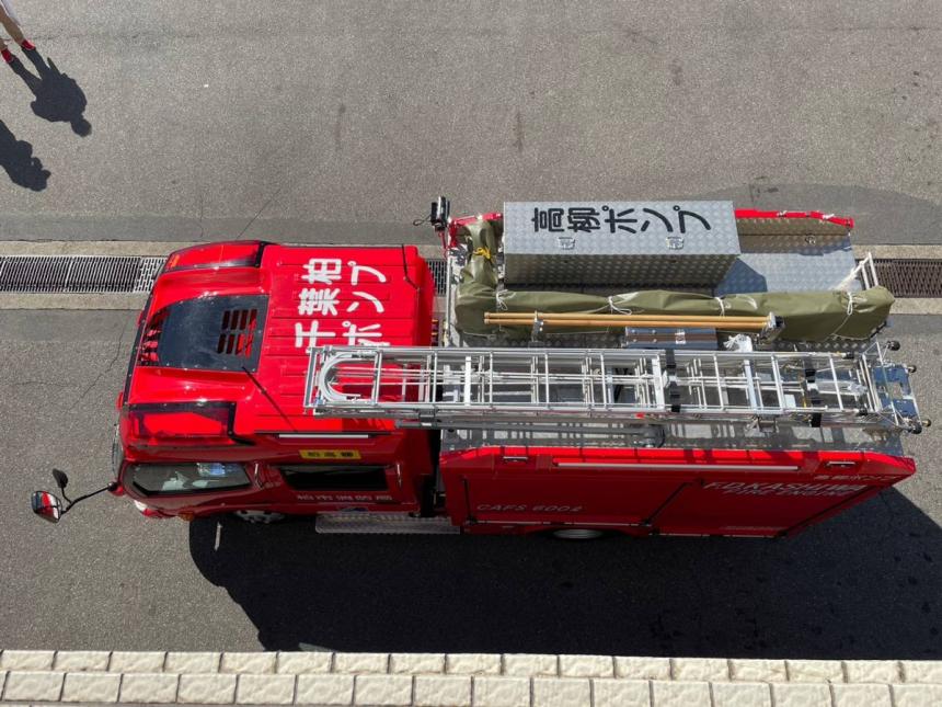 高柳消防ポンプ自動車3