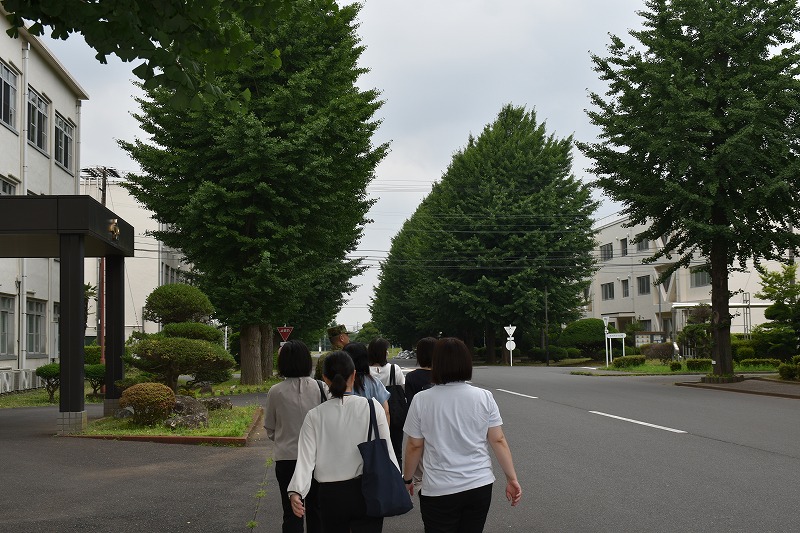 駐屯地内