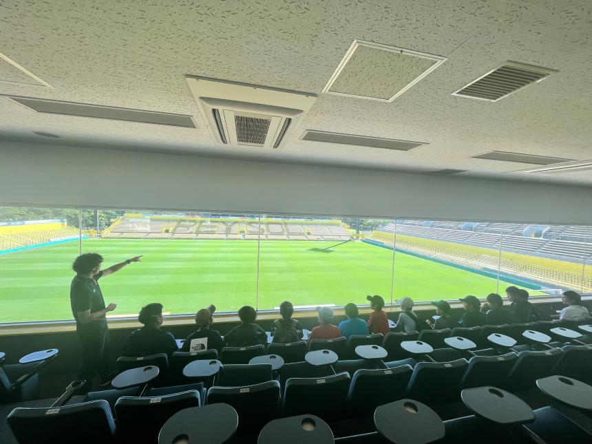 スタジアム見学の様子1