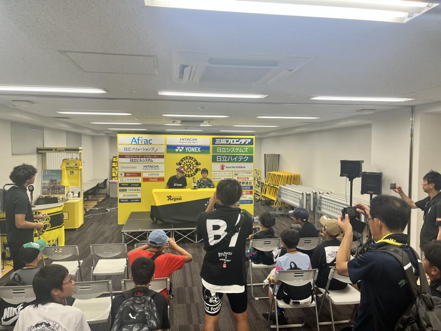 スタジアム見学の様子2