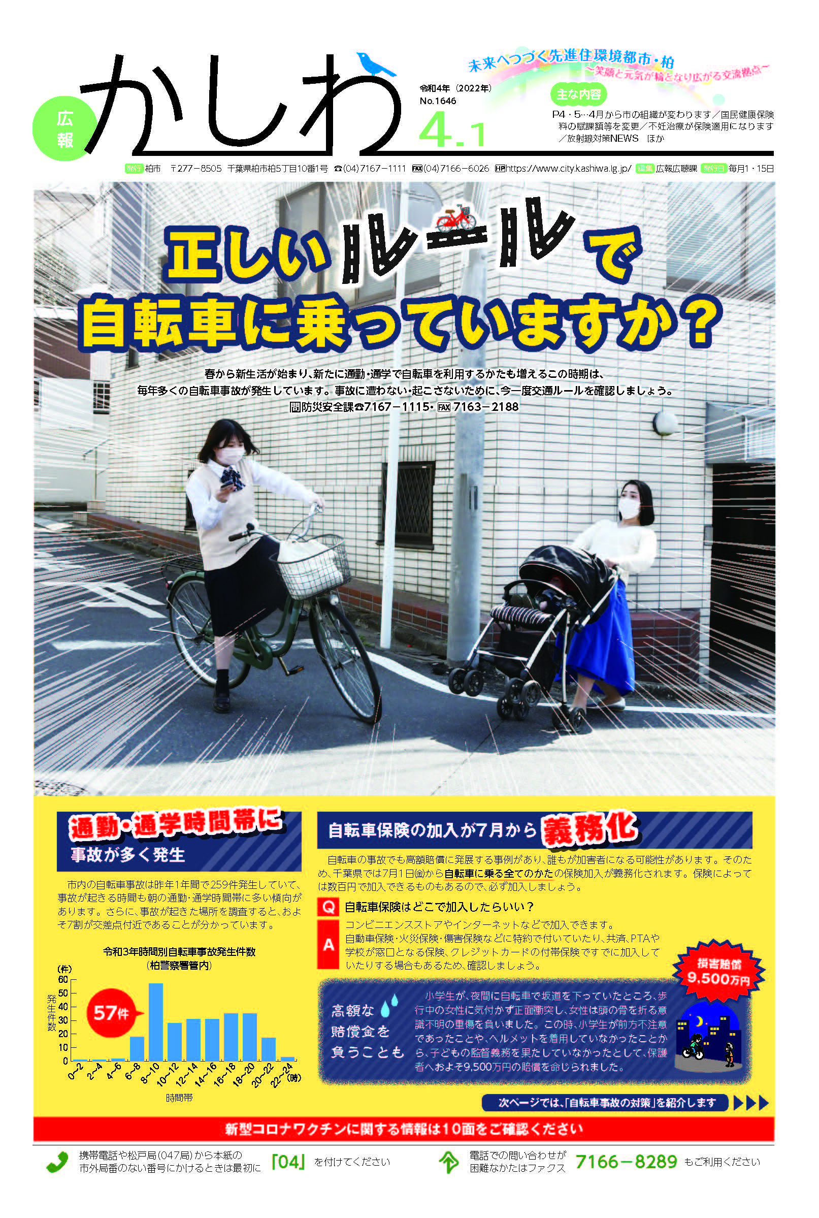 広報かしわ令和4年4月1日号