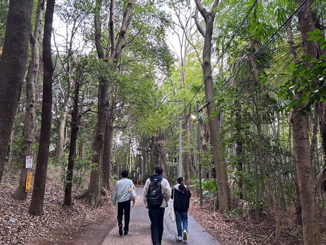染谷家住宅付近