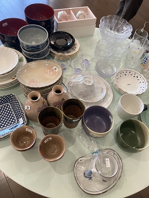 出張リボン館食器