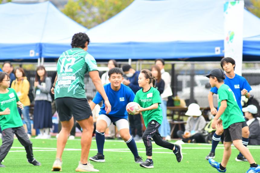 ラグビー体験2