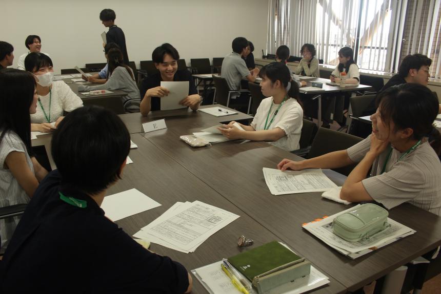 新採職員二部研修の様子