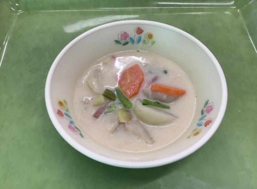 かぶとねぎのクリームスープ