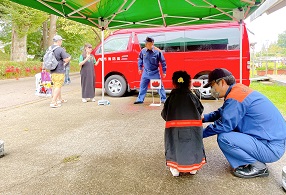 消防体験