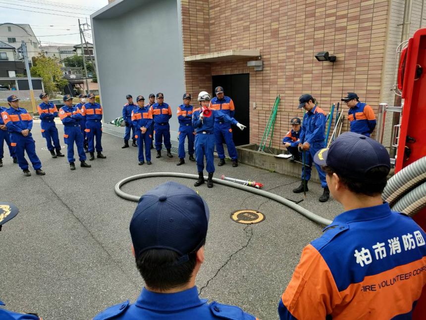 消火栓基本講座の様子
