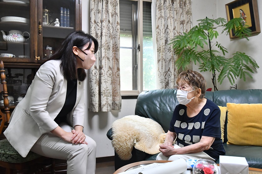 長寿者訪問2