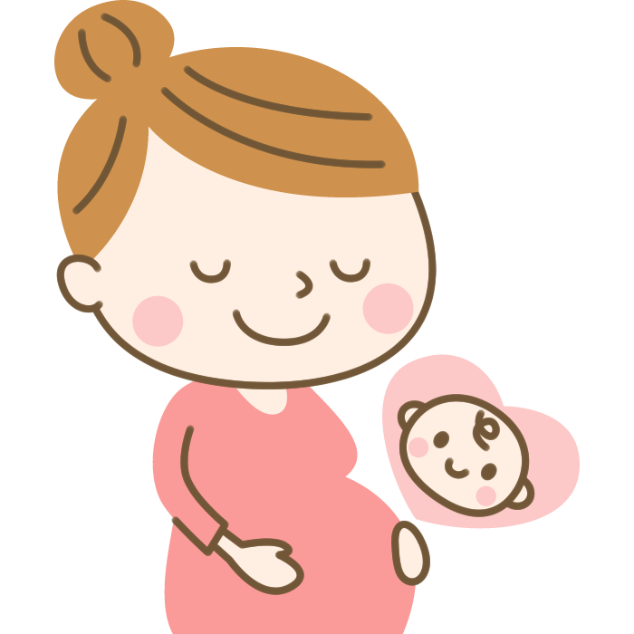 妊婦のイラスト