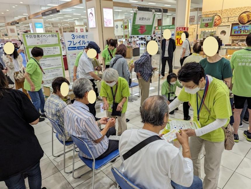 イオン柏での啓発活動