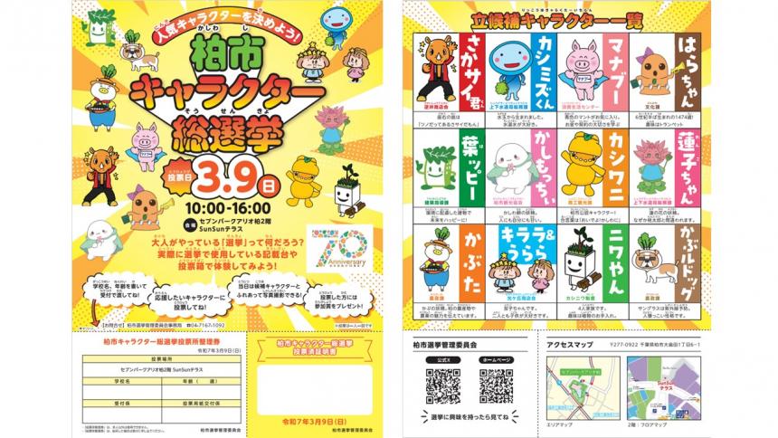 柏市キャラクター総選挙