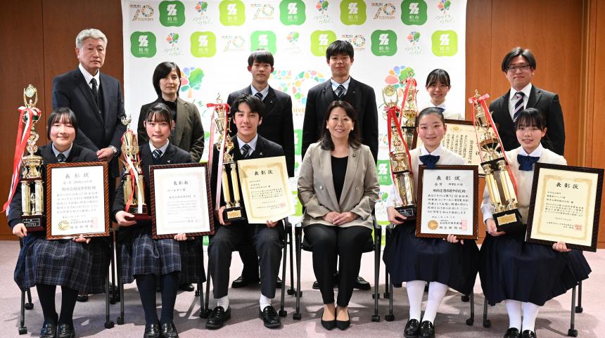 吹奏楽表敬3