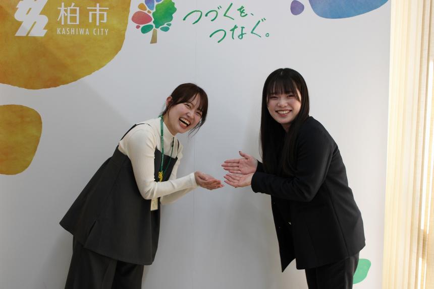 採用担当引継ぎの様子