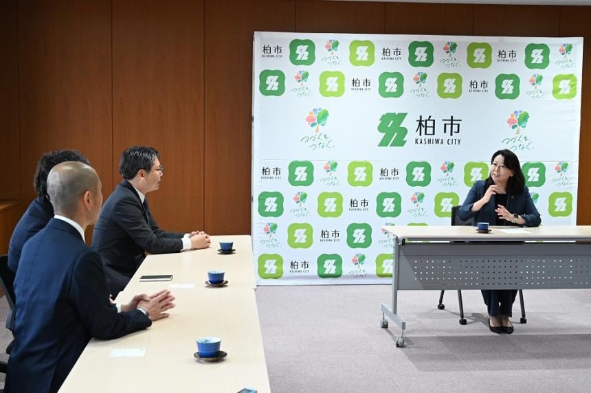 災害時における通信設備復旧協定締結の様子２