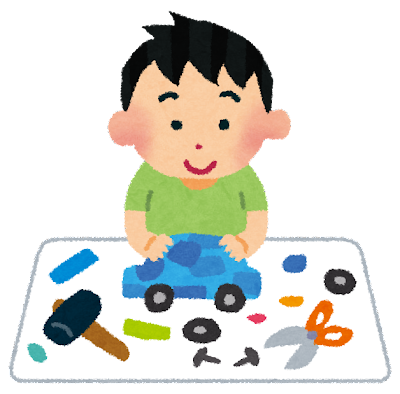 工作をしている