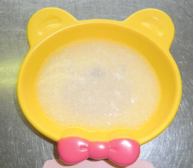 10倍がゆの裏ごし(ヨーグルト状)