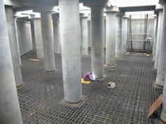 調整池内部