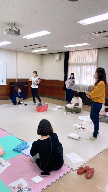 親子の様子