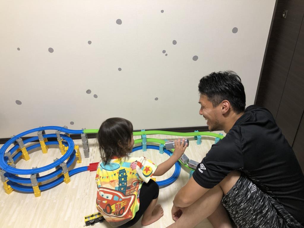 大谷選手とお子さん